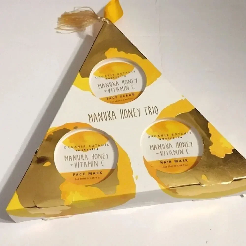 $9💥 Organik Botanik Australia Manuka Honey Trio Scrub and Masks NWT
